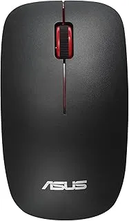 ASUS WT300 Wireless Ergonomic USB Mouse, Ambidextrous Design, Up to 1600 Dpi, Compact & Lighweight Mouse,2.4GHz Nano Dongle, Up to 15 Months of Battery Life - Black
