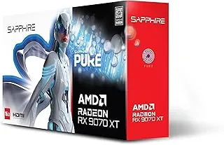 Sapphire Nitro+ Amd Radeon Rx 9070 Xt Gaming Oc 16Gb Dual Hdmi / Dual Dp GDDR6 16 GB AMD/ATI Chipset 256 bit 3060 MHz Graphics Card