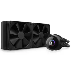 NZXT Kraken 240 RGB 240mm LCD AIO Liquid Cooler Black (RL-KR240-B1)