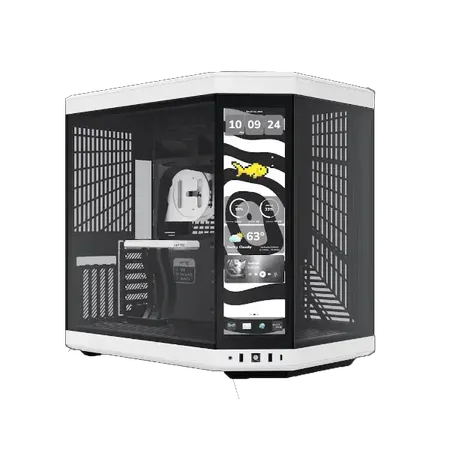 Hyte Y70 Touch Infinite Snow White Mid Tower Cabinet