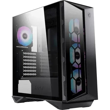 MSI MPG Gungnir 110R ARGB Mid Tower Cabinet, ATX Support, Up To 360 mm Radiator Support