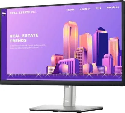 DELL 22 INCH P2222H FHD IPS WITH HEIGHT ADJUSTABLE PROFESSIONAL MONITOR
