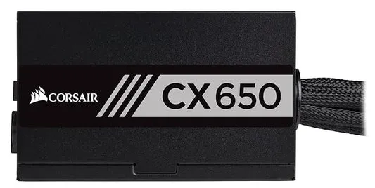 Corsair CX Series CX650 650W 80 PLUS Bronze Power Supply