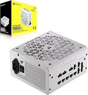 CORSAIR RMX Shift White Series, RM850x Shift White, 850 Watt, 80 Plus Gold, Fully Modular Power Supply