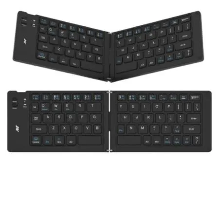 Ant Esports WK150 Ergonomic Foldable Wireless Bluetooth Keyboard Black