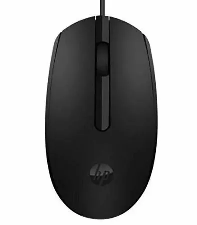 HP M10 Wired USB Optical Ergonomic Mouse with 3 Buttons and 1000DPI