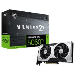 MSI Nvidia GeForce RTX 5060 Ti Ventus 2X OC Plus 16GB GDDR7 Dual Fan Graphics Card