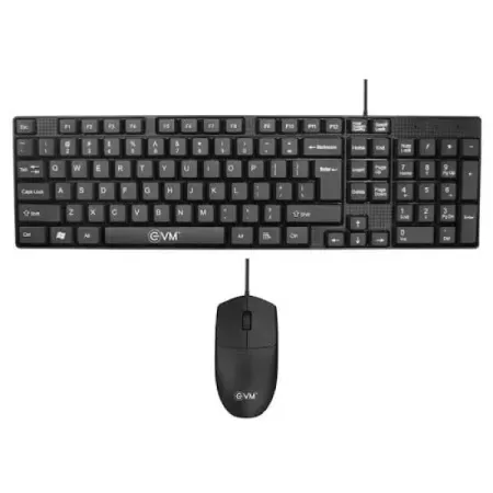 EVM Wired Keyboard Mouse Combo EVM-KM117