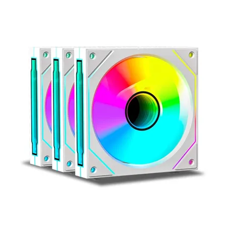 ANT ESPORTS FAN STACKERFLOW KIT 120MM 3-IN-1 CASE FAN KIT ARGB (BLACK)