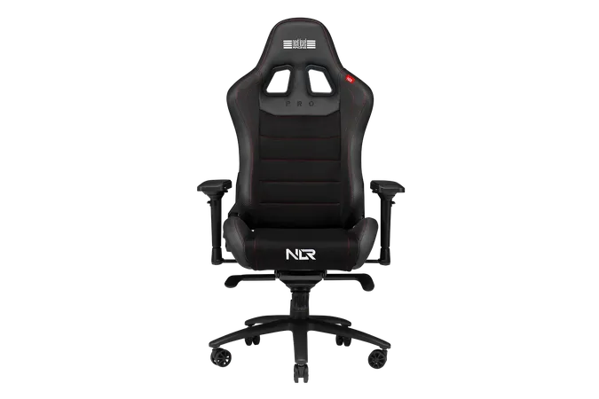NEXT LEVEL RACING PRO GAMING CHAIR BLACK LEATHER & SUEDE EDITION NLR-G003