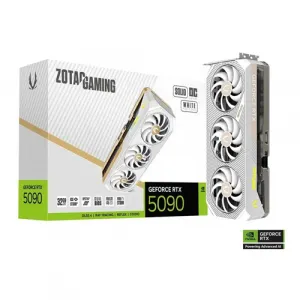 Zotac Gaming RTX 5090 Solid Oc 32Gb GDDR7 White Edition Graphics Card (ZT-B50900Q-10P)