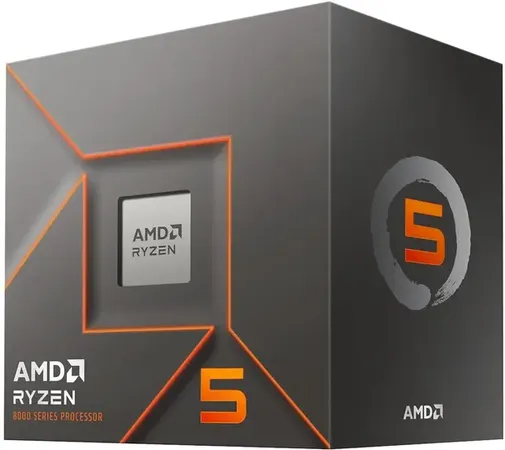 AMD Ryzen 5 8400F 4.2 GHz AM5 Socket 6 Cores 12 Threads Desktop Processor