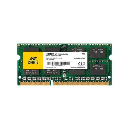 ANT ESPORTS 690 Neo VS 4GB ( 4GBx1 ) 1600MHz DDR3 Laptop RAM ( CL11 )