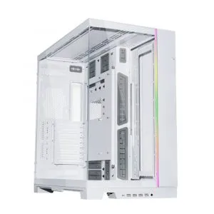 Lian Li O11 Dynamic Evo XL Argb Eatx Full Tower Cabinet (White) (G99-O11DEXL-W-IN)