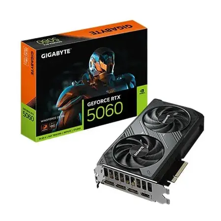 Gigabyte GeForce RTX 5060 WINDFORCE OC Graphics Card
