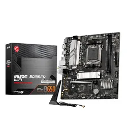 Msi B650M Bomber WiFi AM5 Micro-ATX Motherboard