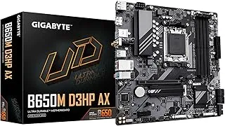 GIGABYTE B650M D3HP AX AM5 LGA 1718 AMD B650 M-ATX DDR5 Motherboard