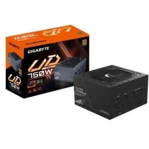 Gigabyte 750 Watt 80+ Plus Gold GP-UD750GM PG5, PCIe Gen 5.0 Ready & ATX 3.0 Fully Modular Power Supply