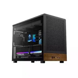 Gamdias ATHENA M4M WOOD Micro Tower Case