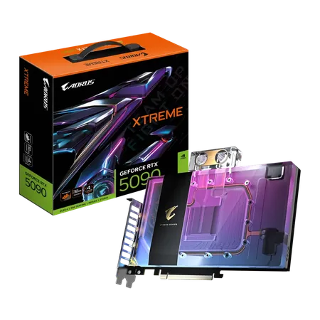 GIGABYTE Aorus GeForce RTX 5090 Xtreme Waterforce WB 32GB Nvidia Graphic Card