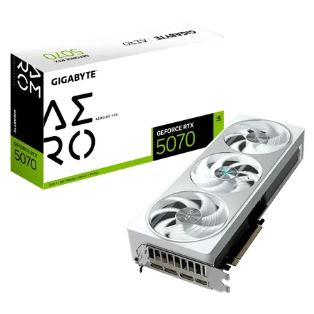 GIGABYTE GEFORCE RTX 5070 AERO OC 12GB GDDR7
