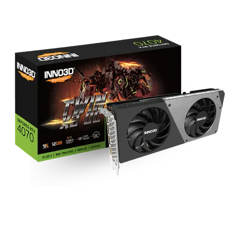 INNO3D GeForce RTX 4070 Twin X2 12GB Nvidia Graphic Card