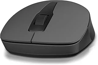HP 150 Wireless USB Mouse with Ergonomic and ambidextrous Design, 1600 DPI Optical Tracking, 2.4 GHz Wireless connectivity, Dual-Function Scroll Wheel and 12 Month Long Battery Life