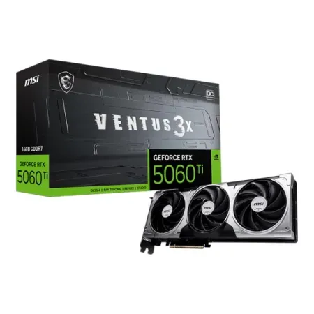 MSI GeForce RTX 5060 Ti Ventus 3X OC 16GB Nvidia Graphic Card