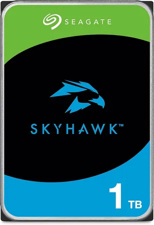 Seagate Skyhawk 1 TB Surveillance Internal Hard Drive HDD – 3.5 Inch SATA 6 Gb/s 64 MB Cache for DVR NVR Security Camera System