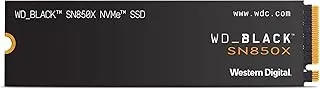 Western Digital 4TB SN850X M.2 2280 Gaming SSD Built-in NVMe PCIe Gen4x4 Read Up to 7300MB/s Write Up to 6600MB/s WDBB9G0040BNC