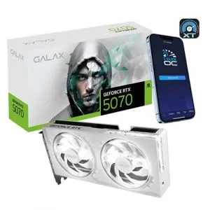 Galax Rtx 5070 1-Click OC White 12Gb GDDR7 Graphics Card