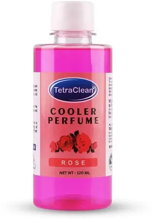 TetraClean Rose Cooler Scent – 120ml | Instant Air Freshener | Safe, Vegan & Long-Lasting Refill Cooler Perfume