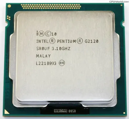 Intel G2120 3.1 GHz LGA 1155 Socket 2 Cores Desktop Processor