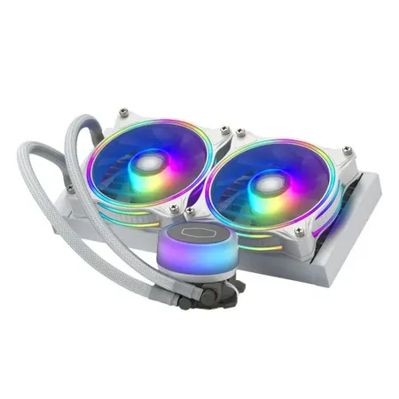 Cooler Master MasterLiquid ML240 Illusion White Edition Liquid Cooler (MLX-D24M-A18PW-R1)
