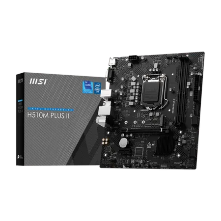 MSI H510M Plus II M-ATX Motherboard (H510M-PLUS-II)