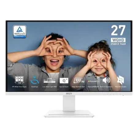 MSI Pro MP273QW E2 27 Inch White Business Monitor
