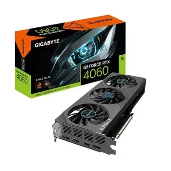 GIGABYTE GeForce RTX 4060 Eagle Ice OC 8GB Nvidia Graphic Card (White)