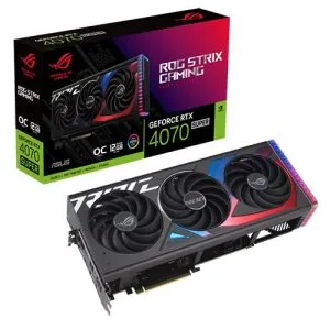 ASUS ROG Strix GeForce RTX 4070 SUPER 12GB GDDR6X OC Edition Graphic Card ROG-STRIX-RTX4070S-O12G-GAMING