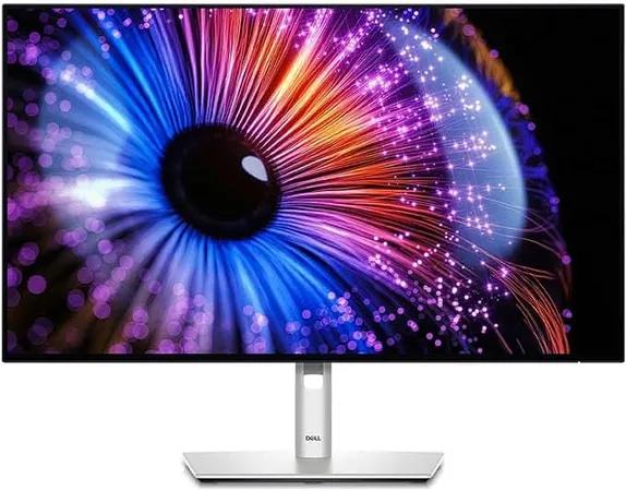 DELL ULTRASHARP U2724D 27 INCH WQHD LED MONITOR - PLATINUM SILVER