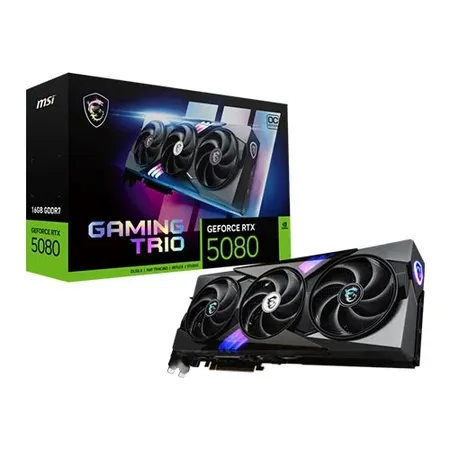 MSI GeForce RTX 5080 Gaming Trio OC 16GB GDDR7