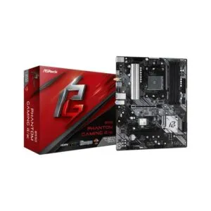 ASRock B550 Phantom Gaming 4/ac (Wi-Fi) Motherboard (AMD Socket AM4/3rd Gen Ryzen Series CPU/Max 128GB DDR4 4733MHz Memory)