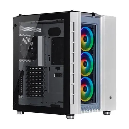CORSAIR Crystal 680X RGB ATX Mid Tower Cabinet (White)