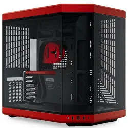 Hyte Y70 Black and Red Mid Tower Cabinet