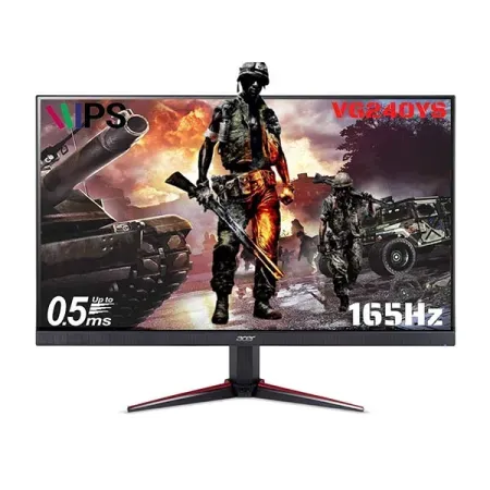 ACER Nitro VG240YS 23.8 Inch FHD 165Hz IPS Panel 0.5MS AMD Freesync Gaming Monitor