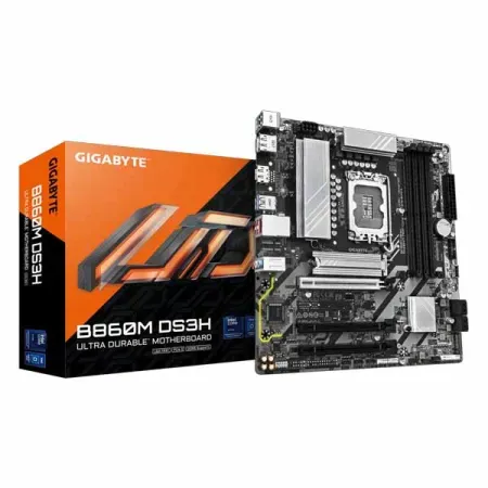 Gigabyte B860M DS3H (rev. 1.0) Intel DDR5 LGA1851 Socket Motherboard Support Intel Ultra Core 200 Series