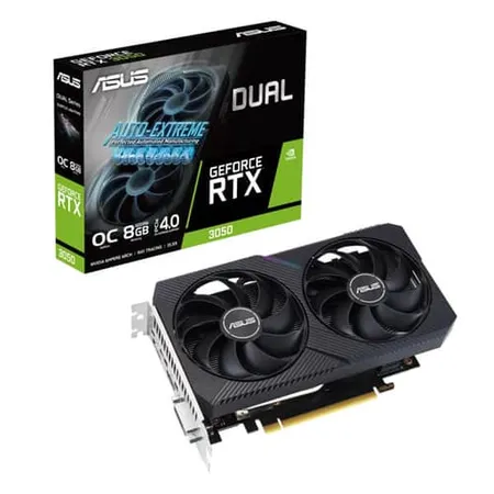 ASUS GeForce RTX 3050 Dual OC Edition 8GB Nvidia Graphic Card