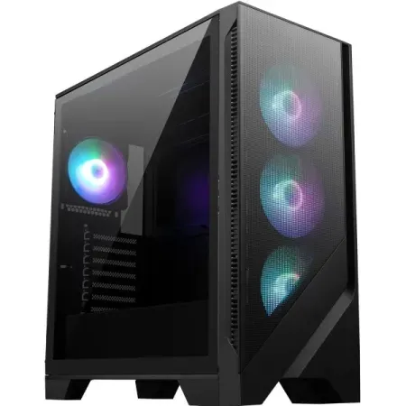 MSI MAG FORGE 320R AIRFLOW Mid Tower Cabinet, ATX Support, USB Type C, Up To 360 mm Radiator Support