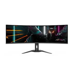 Gigabyte Aorus CO49DQ 49 Inch QD OLED 144Hz DQHD Ultrawide Curved Gaming Monitor