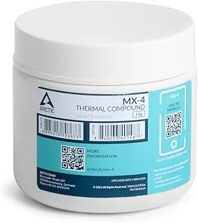 MX-4 (1kg/Tin) Premium Performance Thermal Paste for All Processors (CPU, GPU - PC), Very high Thermal Conductivity, Long Durability, Safe Application