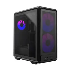 Cooler Master MasterFrame 500 Mesh ARGB Open-Frame Mid Tower Cabinet – Black